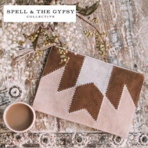 💕SPELL & THE GYPSY💕 Zephyr Patchwork Clutch NWT
